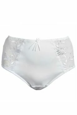 Imogen Rose Embroidered Brief - White -POUR MOI Sales 229753 20230606143800