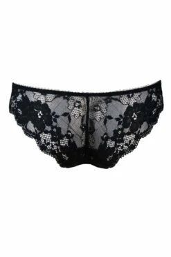 Amour Brazilian Brief - Black/Scarlet 9 Amour Brazilian Brief - Black/Scarlet -POUR MOI Sales 231329 20230830165200