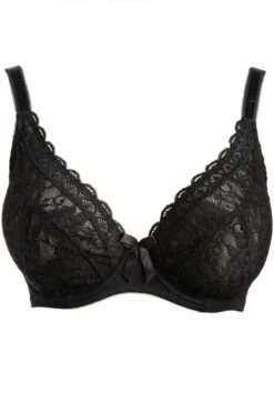 Rebel Underwired Plunge Bra - Black 6 Rebel Underwired Plunge Bra - Black -POUR MOI Sales 232667 20230613171700