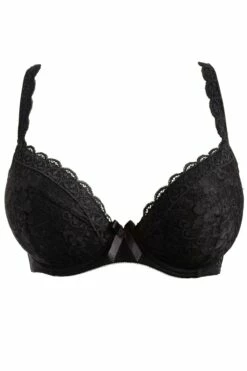 Rebel Padded Plunge Bra - Black 8 Rebel Padded Plunge Bra - Black -POUR MOI Sales 232728 20230613171500