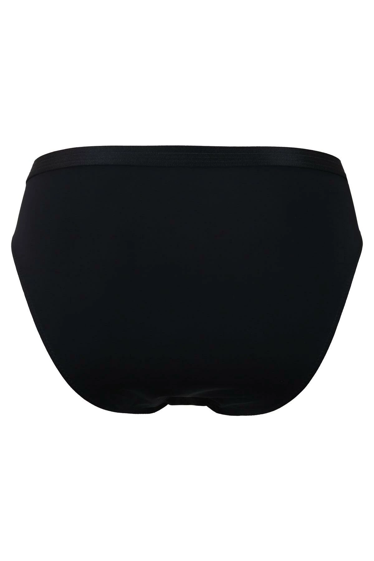 Viva Luxe High Leg Brief - Black 4 Viva Luxe High Leg Brief - Black - Image 4
