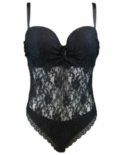 Rebel Strapless Padded Underwired Body - Black 10 Rebel Strapless Padded Underwired Body - Black -POUR MOI Sales 234312 20230613171600