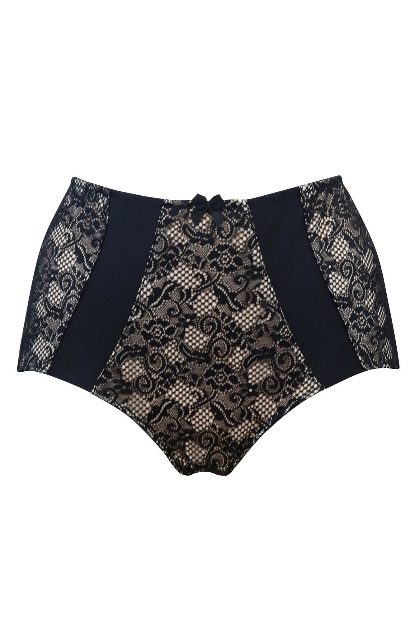 Superfit Lace Deep Brief - Black/Cosmetic 2 Superfit Lace Deep Brief - Black/Cosmetic - Image 2