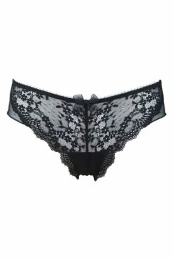 Flora Brazilian Brief - Black 8 Flora Brazilian Brief - Black -POUR MOI Sales 236267 20230608141800