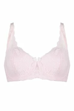 Flora Lightly Padded Underwired Bra - Soft Pink -POUR MOI Sales 236354 20230607165600