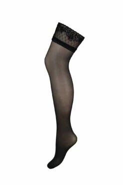 Sensation Lace Top 15 Denier Stocking - Black 7 Sensation Lace Top 15 Denier Stocking - Black -POUR MOI Sales 237432 20230125094700