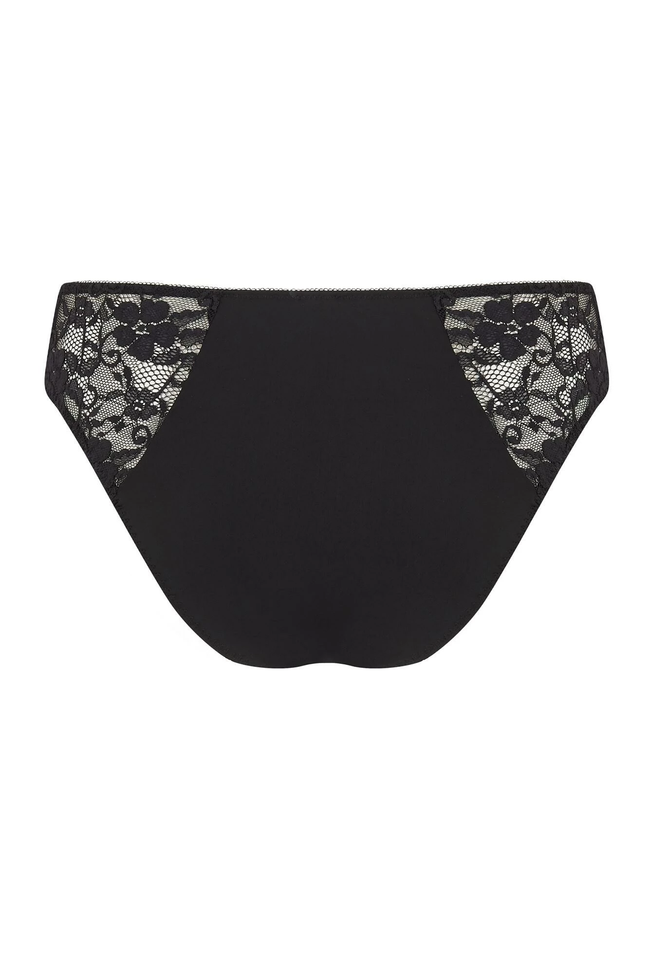 Rebel High Leg Brief - Black 7 Rebel High Leg Brief - Black - Image 7