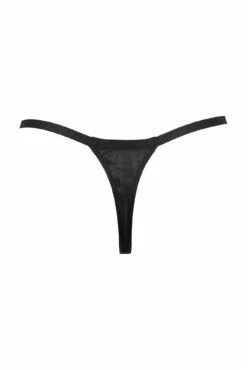 India High Leg Tanga Thong - Black -POUR MOI Sales 239161 20210730120400