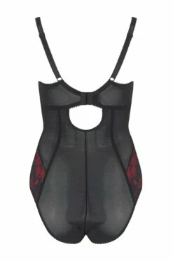 Amour Underwired Body - Black/Scarlet -POUR MOI Sales 239424 20230830165000