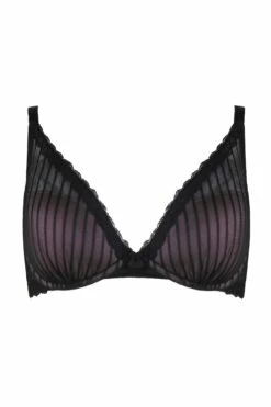 Luxe Linear Lightly Padded Bra - Black/Blush 8 Luxe Linear Lightly Padded Bra - Black/Blush -POUR MOI Sales 239779 20230425132600