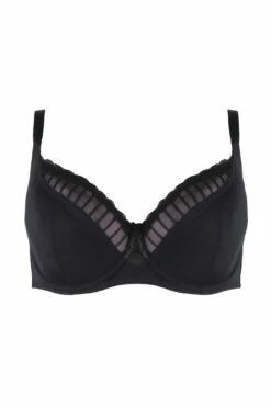 Luxe Linear Underwired Bra - Black/Blush 8 Luxe Linear Underwired Bra - Black/Blush -POUR MOI Sales 241188 20230425133000