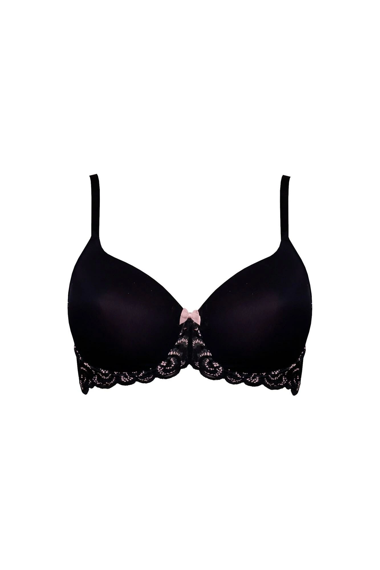 Romance Balconette T Shirt Bra - Black 5 Romance Balconette T Shirt Bra - Black - Image 5