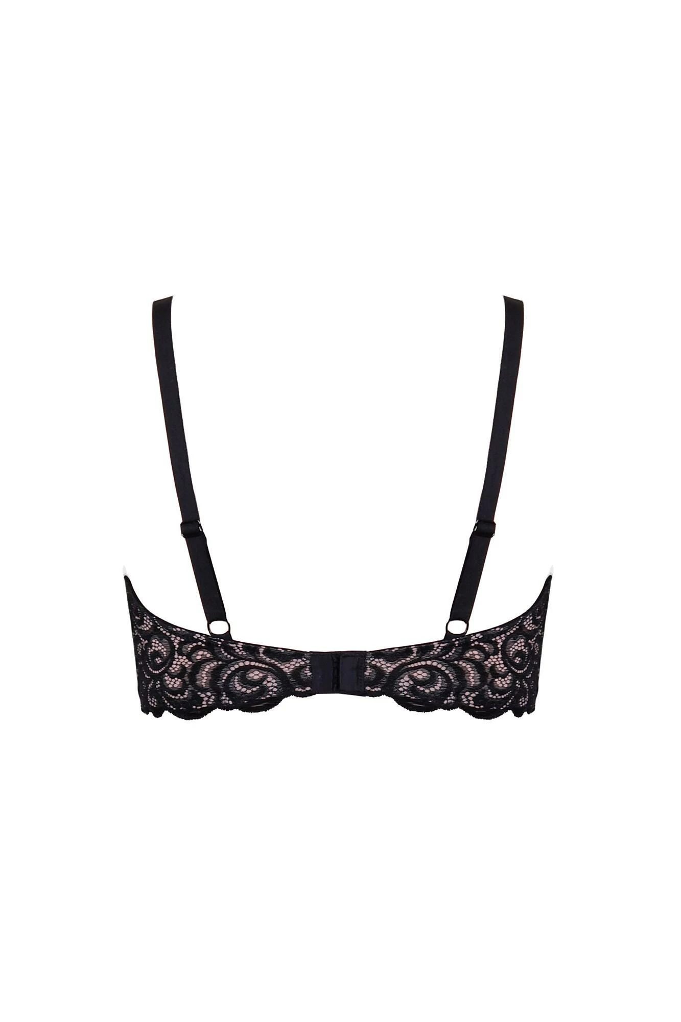 Romance Balconette T Shirt Bra - Black 6 Romance Balconette T Shirt Bra - Black - Image 6