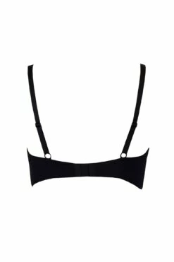 Romance Moulded Plunge Push Up Bra - Black -POUR MOI Sales 241222 20230428145300