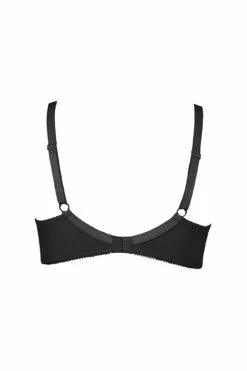 Forever Fiore Padded Plunge Bra - Black -POUR MOI Sales 241439 20210528162400