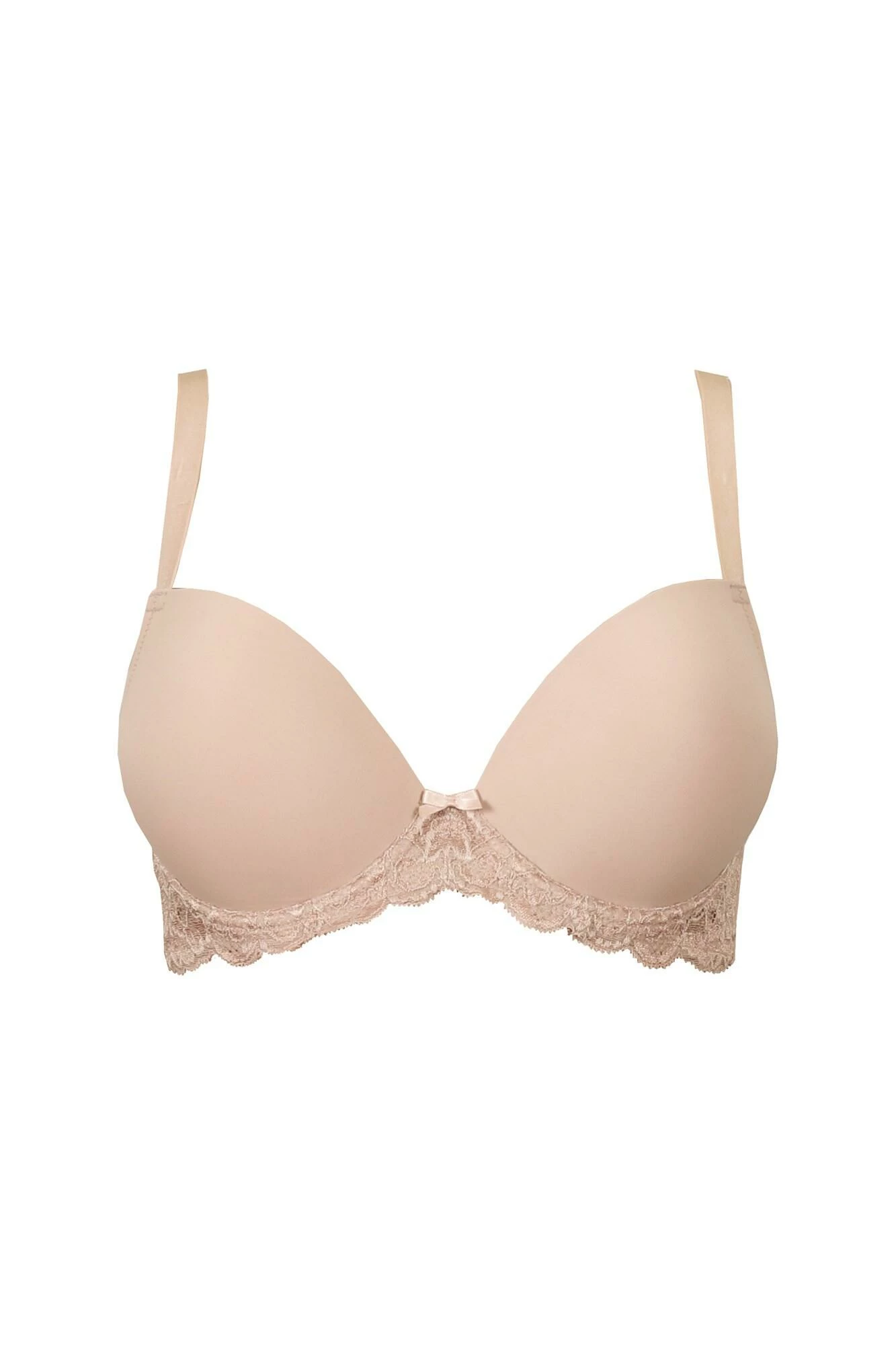 Forever Fiore Plunge Push Up Tshirt Bra - Almond 5 Forever Fiore Plunge Push Up Tshirt Bra - Almond - Image 5