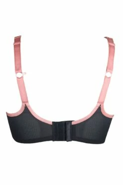 Energy Reach Underwired Lightly Padded Sports Bra - Black Lace -POUR MOI Sales 242219 20210219140500