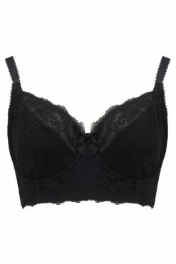Flora Longline Underwired Bra - Black 8 Flora Longline Underwired Bra - Black -POUR MOI Sales 243498 20230405164300