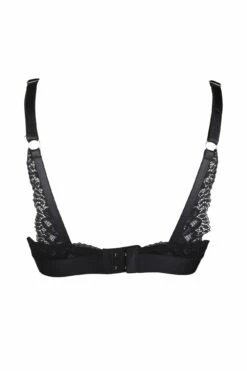 India Removable Padded Soft Triangle Bra - Black -POUR MOI Sales 245005 20210309135100