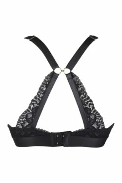 India Removable Padded Soft Triangle Bra - Black -POUR MOI Sales 245006 20210309135100