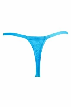 India High Leg Tanga Thong - Aqua -POUR MOI Sales 245684 20230224112500