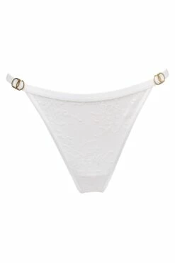 India High Leg Tanga Thong - White 6 India High Leg Tanga Thong - White -POUR MOI Sales 245695 20210409171000