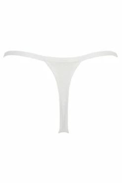 India High Leg Tanga Thong - White 7 India High Leg Tanga Thong - White -POUR MOI Sales 245696 20210409171000