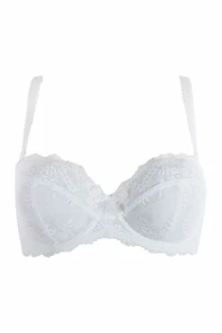 Flora Strapless Underwired Bra - White -POUR MOI Sales 246678 20230522131300