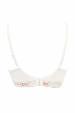 Logo Padded T-shirt Bra - White -POUR MOI Sales 247377 20230607135100