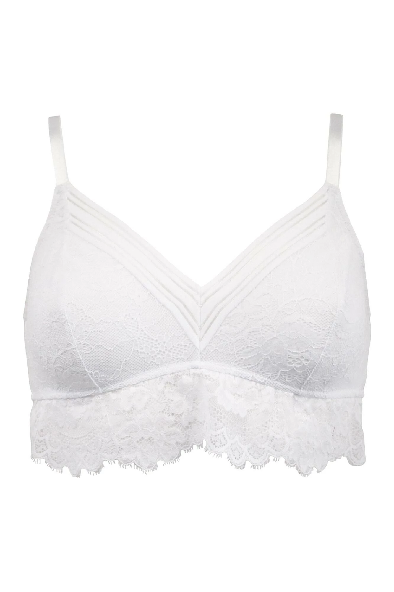 Revolution Non Wired Bra - White 4 Revolution Non Wired Bra - White - Image 4