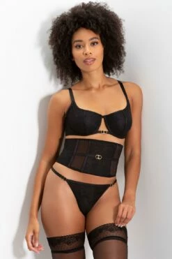 India Underwired Bra - Black -POUR MOI Sales 257609 20230224114700