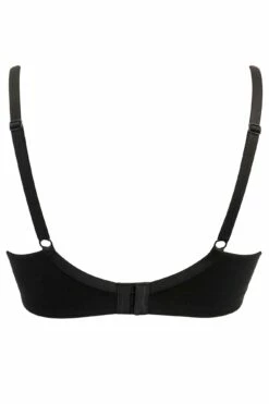 Love To Lounge Cotton T-Shirt Bra - Black -POUR MOI Sales 258302 20210810154100