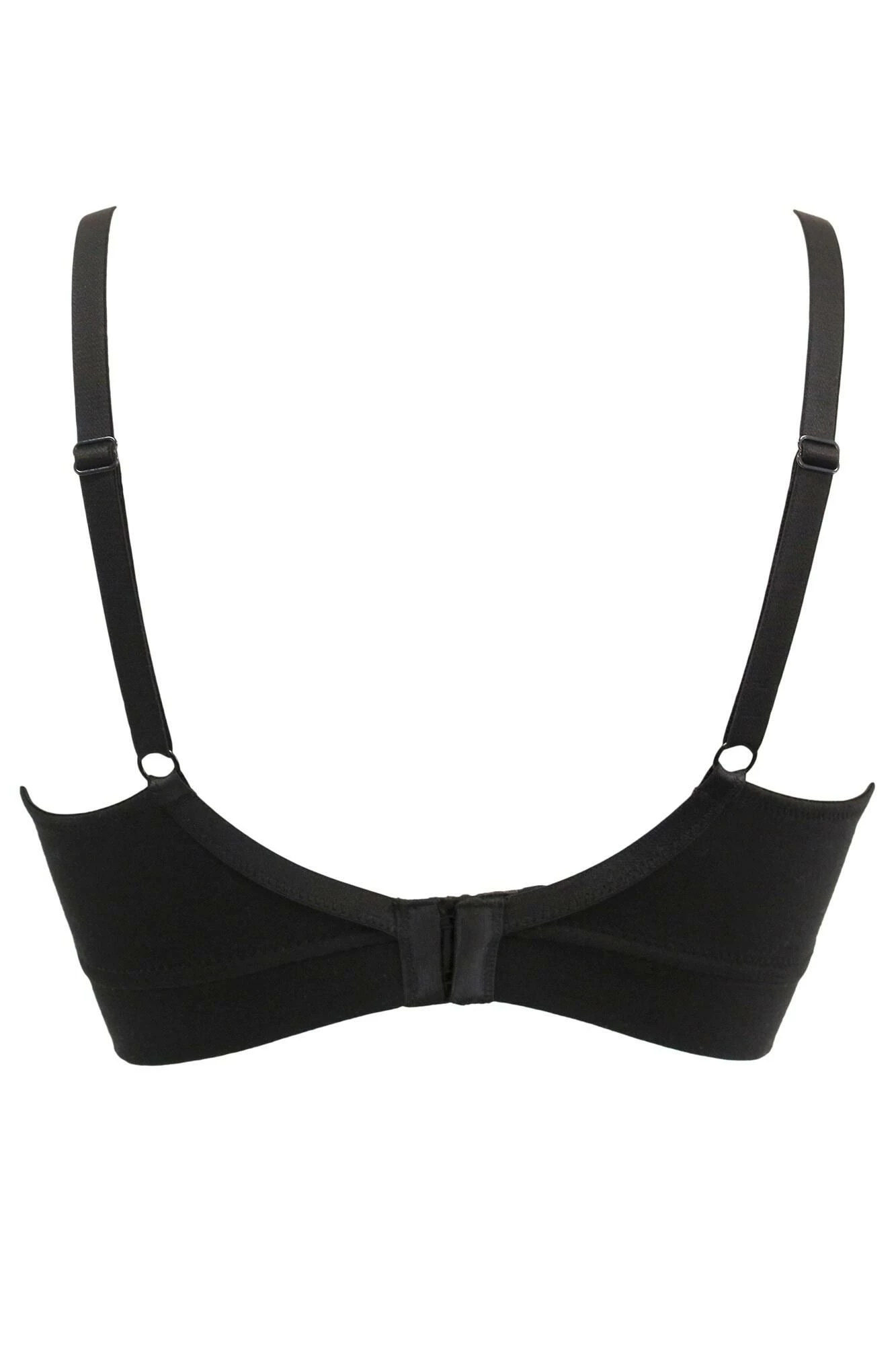 Love To Lounge Cotton Non Wired Bra - Black 8 Love To Lounge Cotton Non Wired Bra - Black - Image 8