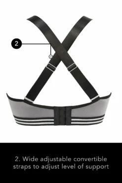 Energy Empower U/W Lightly Padded Convertible Spor - Silver/Black -POUR MOI Sales 259082 20230215092100