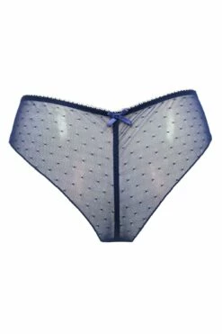 Flora Brazilian Brief - Navy -POUR MOI Sales 262424 20210917101600