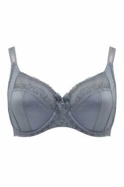Aura Side Support Underwired Bra - Smoke -POUR MOI Sales 262751 20230613150800