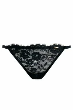 India Eyelash Lace Tanga Brief - Black 6 India Eyelash Lace Tanga Brief - Black -POUR MOI Sales 262973 20210923092900