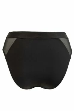 India Mesh And Lace High Leg Brief - Black 7 India Mesh And Lace High Leg Brief - Black -POUR MOI Sales 263022 20210923093500