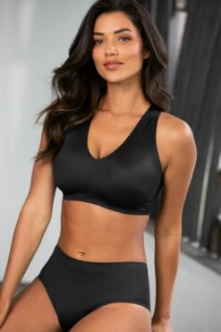 Off Duty Invisible Deep Brief - Black -POUR MOI Sales 264879 20211001105800