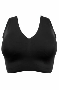 Off Duty Invisible Non Wired Bra - Black -POUR MOI Sales 265038 20211005093000