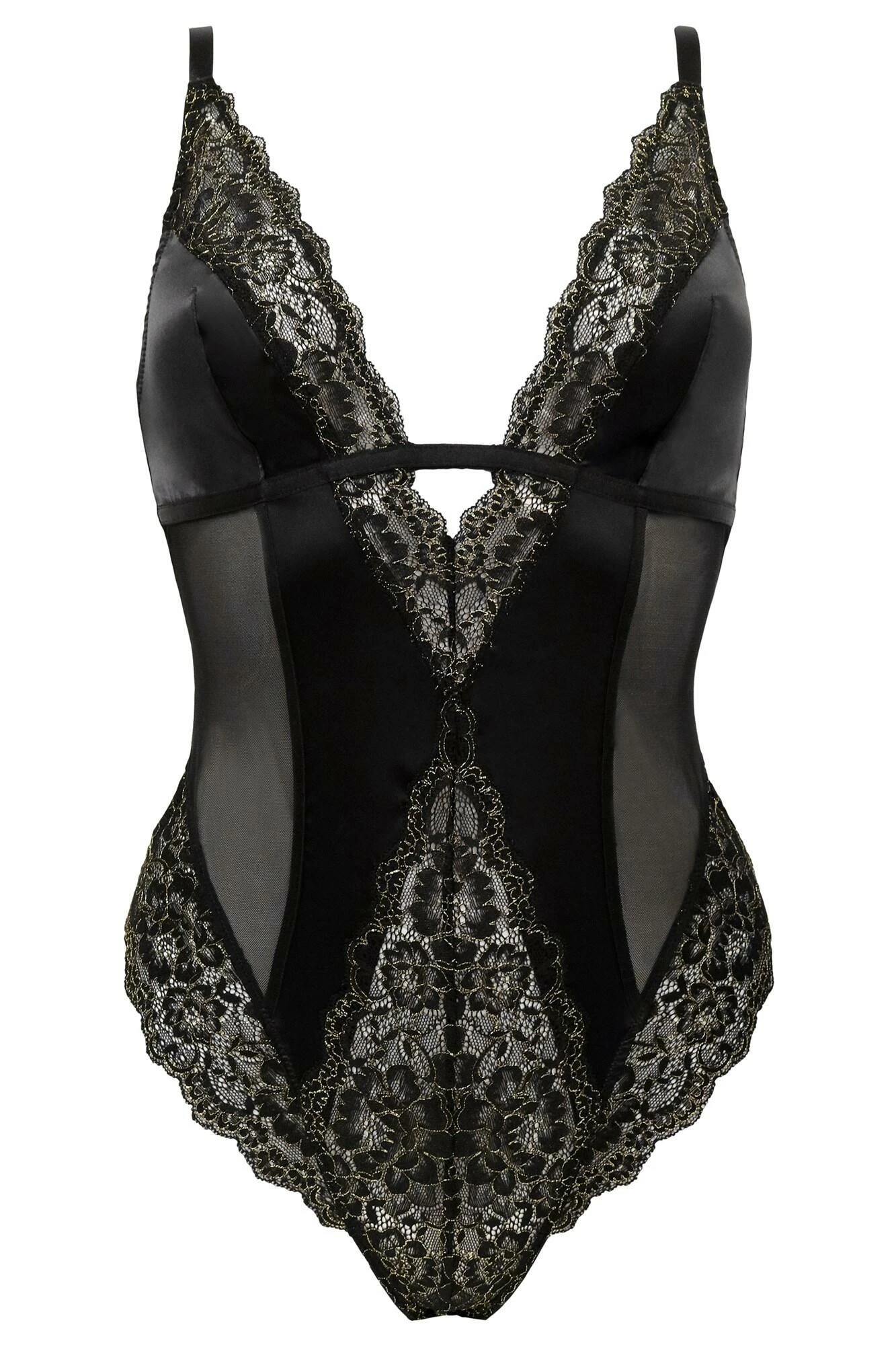 Laced In Gold Soft Body - Black 6 Laced In Gold Soft Body - Black - Image 6