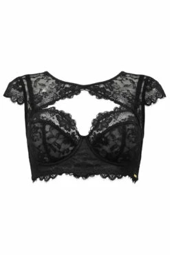 India Underwired Cap Sleeve Cami Bra - Black 10 India Underwired Cap Sleeve Cami Bra - Black -POUR MOI Sales 266838 20211026123500