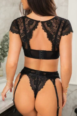 India Underwired Cap Sleeve Cami Bra - Black 9 India Underwired Cap Sleeve Cami Bra - Black -POUR MOI Sales 266840 20211026123500