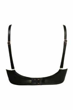 Roxie Strapped Padded Bra - Black/Hot Pink -POUR MOI Sales 266932 20221109111000