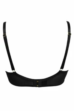 For Your Eyes Only Underwired Quarter Cup Bra - Black -POUR MOI Sales 267541 20220712160900