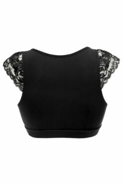 For Your Eyes Only Tie Front Bralette - Black 11 For Your Eyes Only Tie Front Bralette - Black -POUR MOI Sales 267554 20211102144900