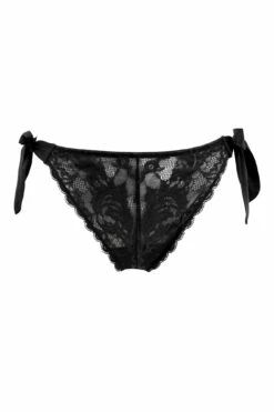 For Your Eyes Only Tie Side Briefs - Black 8 For Your Eyes Only Tie Side Briefs - Black -POUR MOI Sales 267564 20211102150500