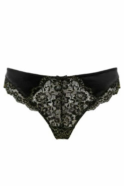 Laced In Gold Padded Set - Black/Gold -POUR MOI Sales 268216 20211105142500