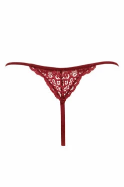 Opulence Front Fastening Set - Deep Red -POUR MOI Sales 268452 20211108141800