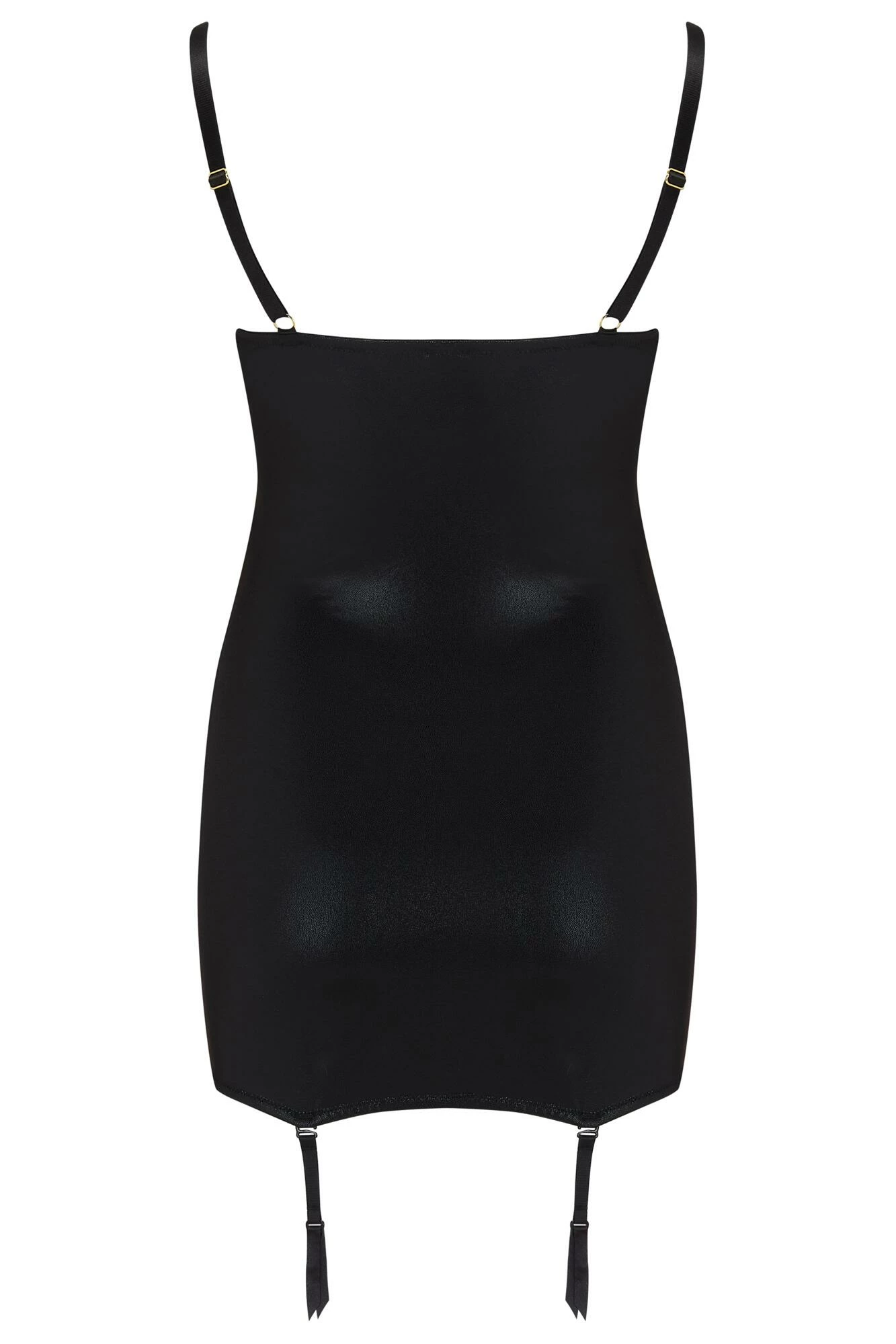 Scandalous Underwired Cami Suspender - Black 6 Scandalous Underwired Cami Suspender - Black - Image 6